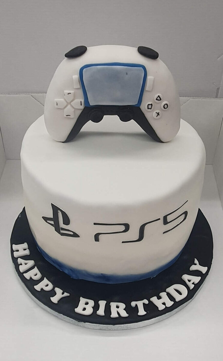 Torte mit Playstation