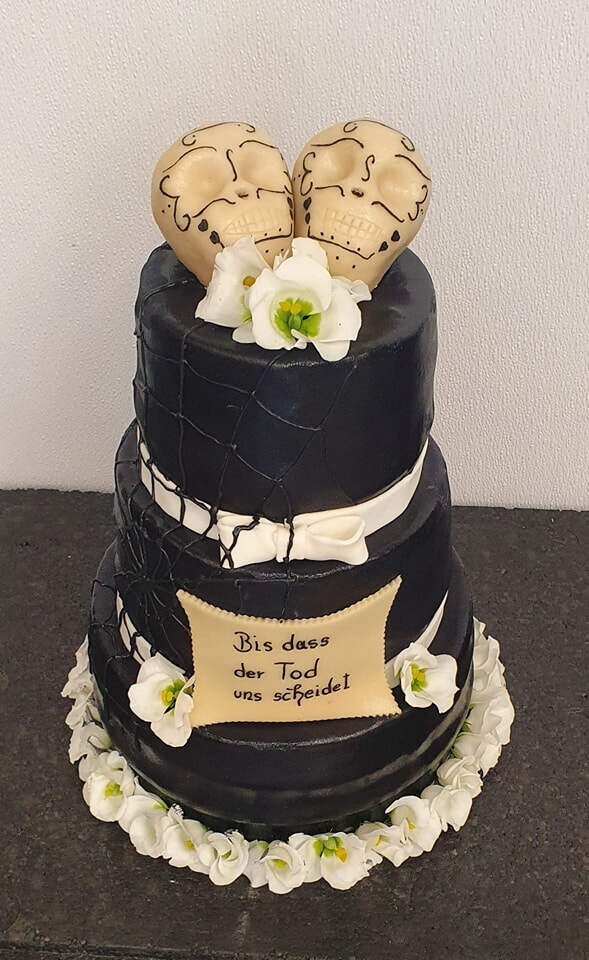 extravagante Hochzeitstorte