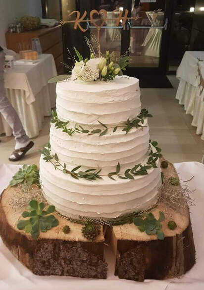 Torte zur Hochzeit